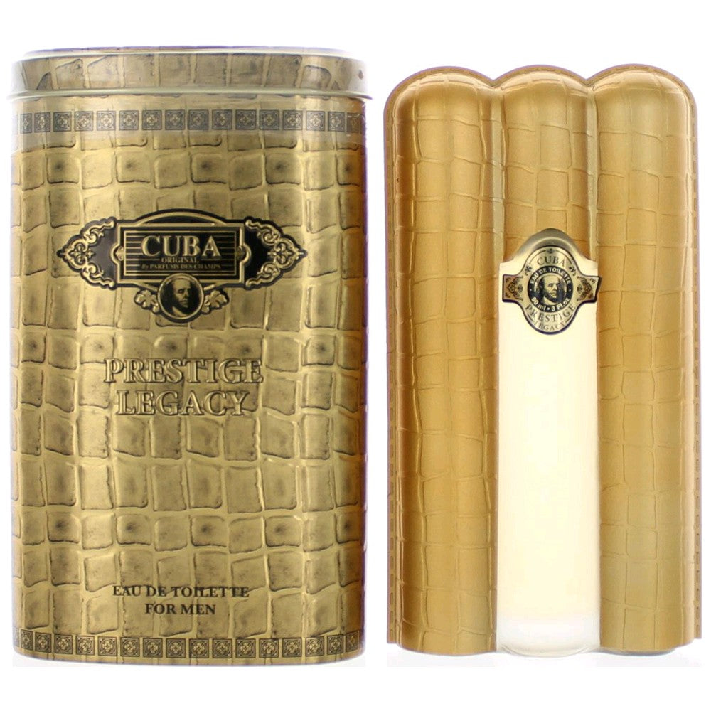 Cuba Prestige Legacy by Cuba, 3 oz Eau de Toilette Spray for Men