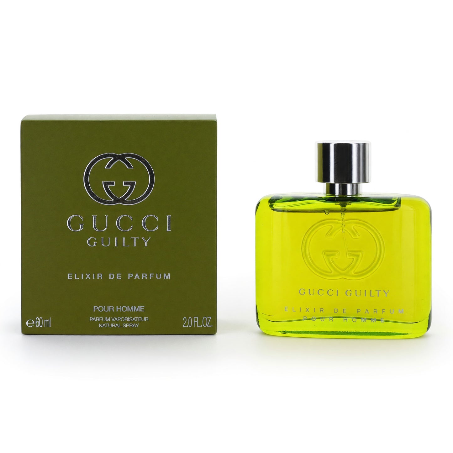 Gucci Guilty Elixir De Parfum Pour Homme by Gucci, 2 oz Parfum Spray for Men