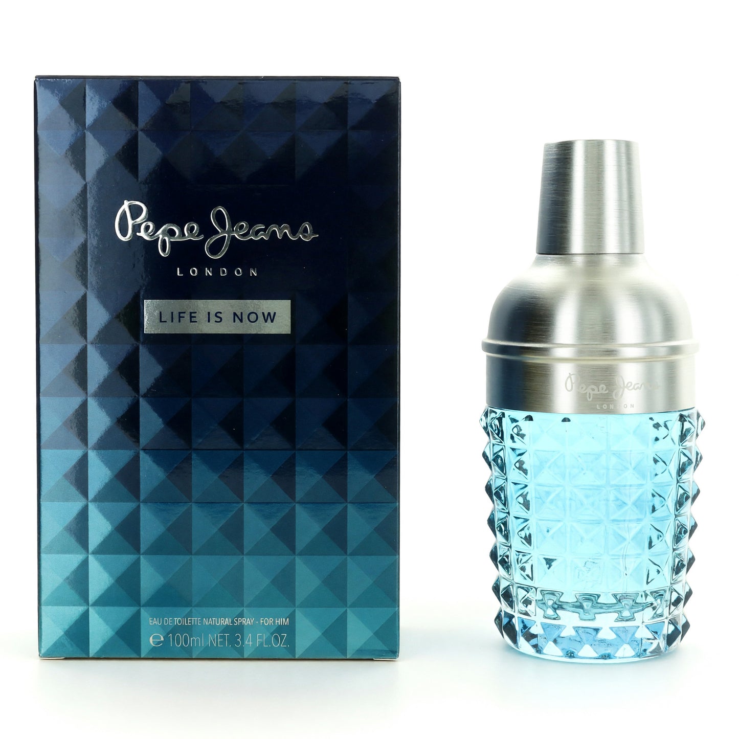 Life is Now by Pepe Jeans London, 3.4 oz Eau de Toilette Spray for Men