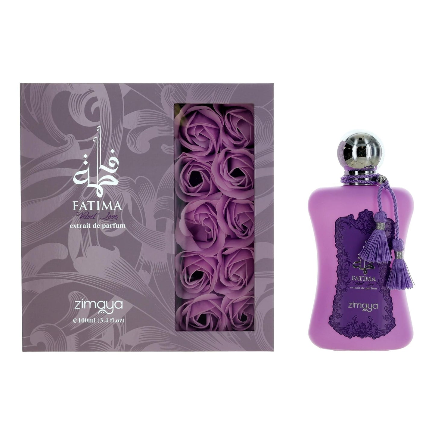 Fatima Velvet Love by Zimaya, 3.4 oz Extrait de Parfum Spray for Women