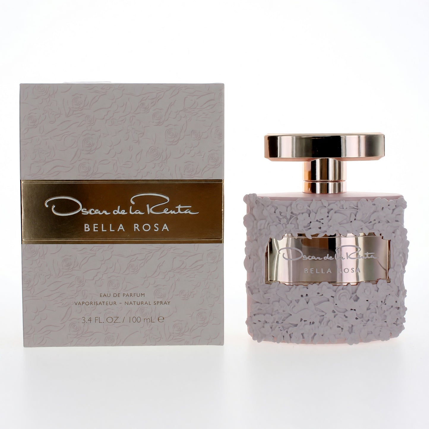 Bella Rosa by Oscar De La Renta, 3.4 oz Eau De Parfum Spray for Women