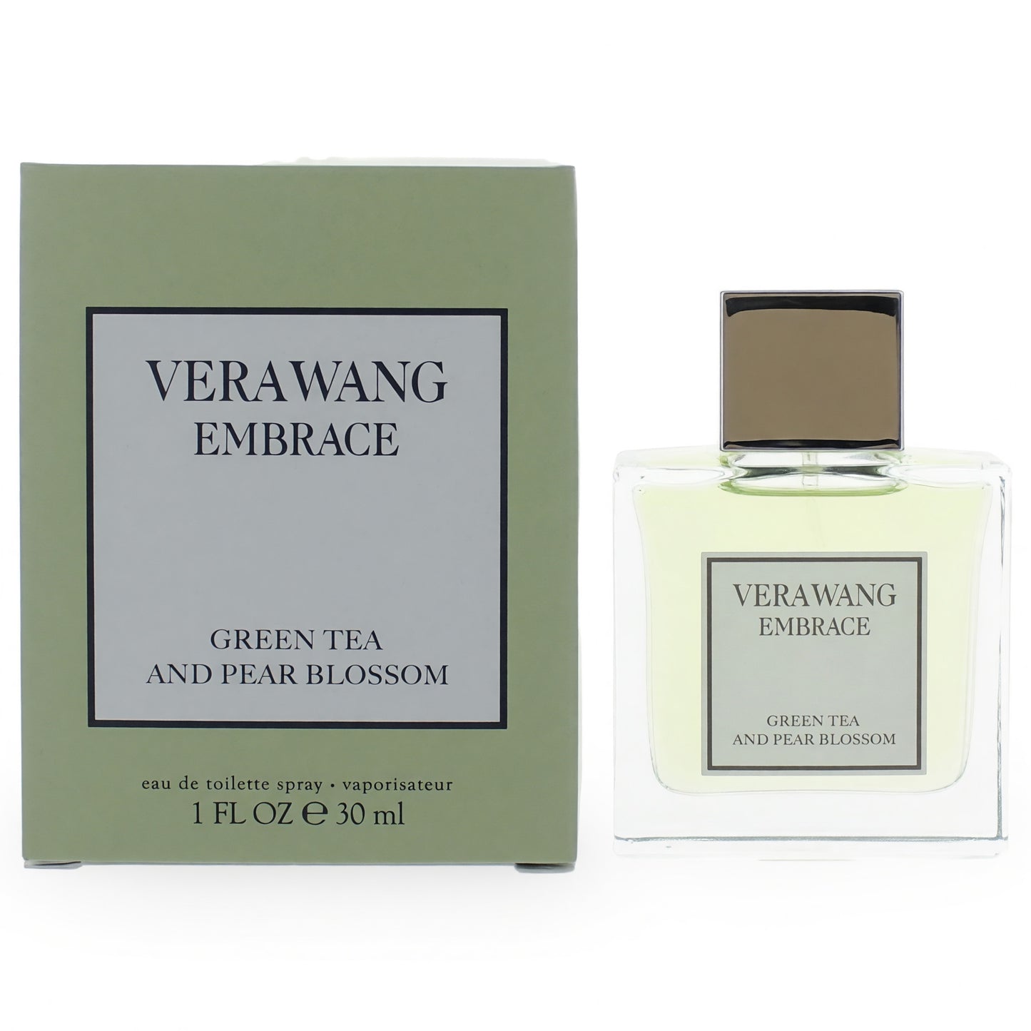 Vera Wang Embrace Green Tea and Pear Blossom by Vera Wang, 1 oz Eau De Toilette Spray for Women