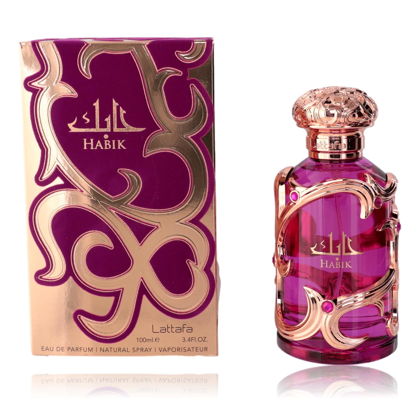 Habik by Lattafa, 3.4 oz Eau de Parfum Spray for Women