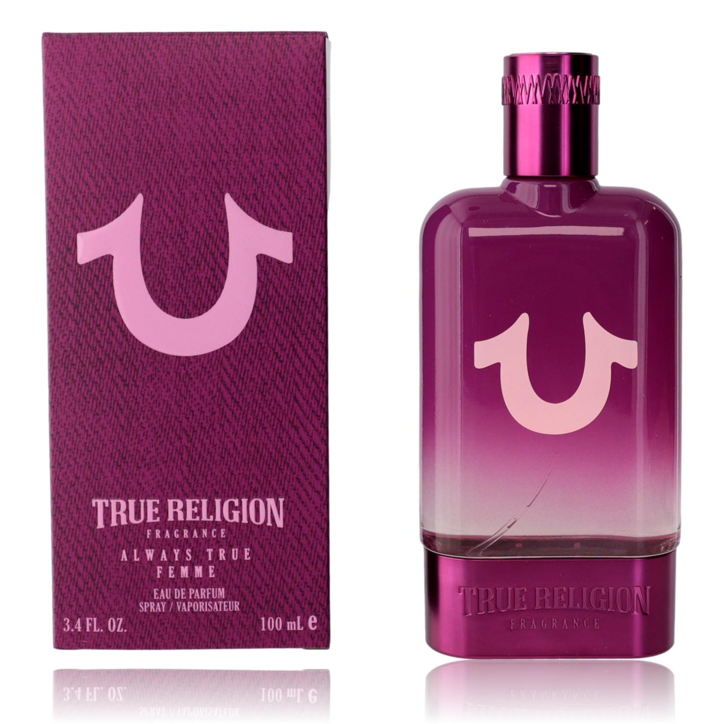 Always True Femme by True Religion, 3.4 oz Eau de Parfum Spray for Women