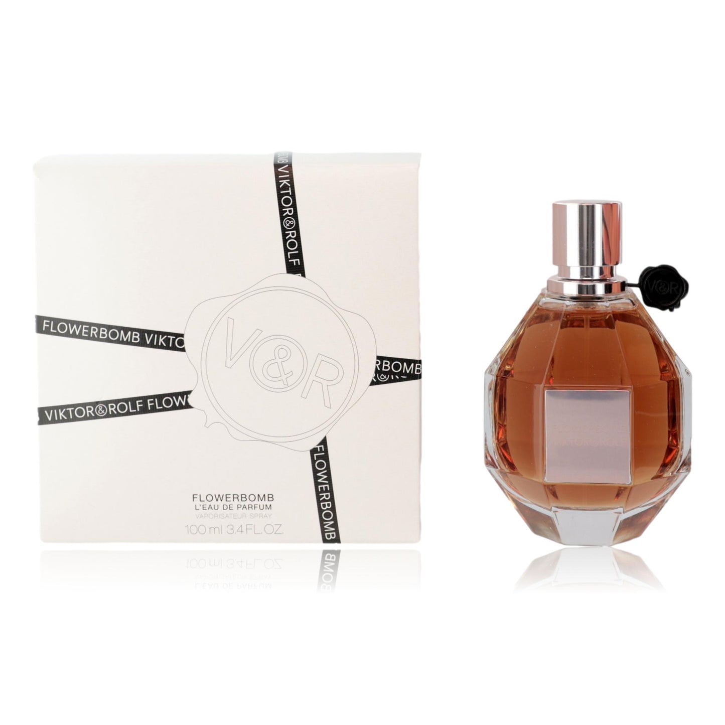 Flowerbomb by Viktor & Rolf, 3.4 oz L'Eau de Parfum Spray for Women TESTER