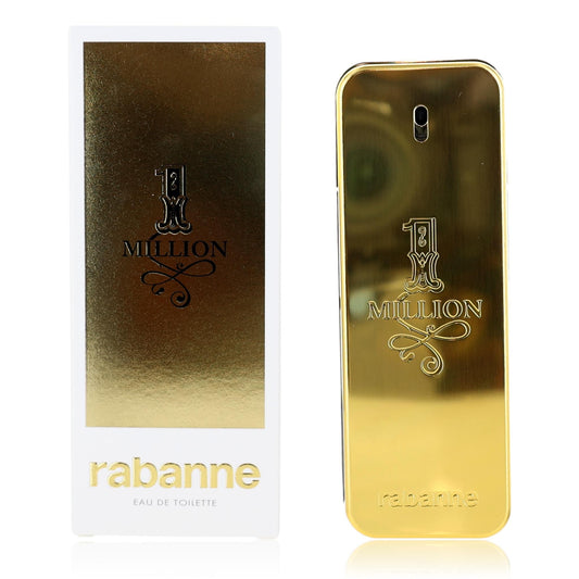 1 Million by Paco Rabanne, 3.4 oz Eau De Toilette Spray for Men