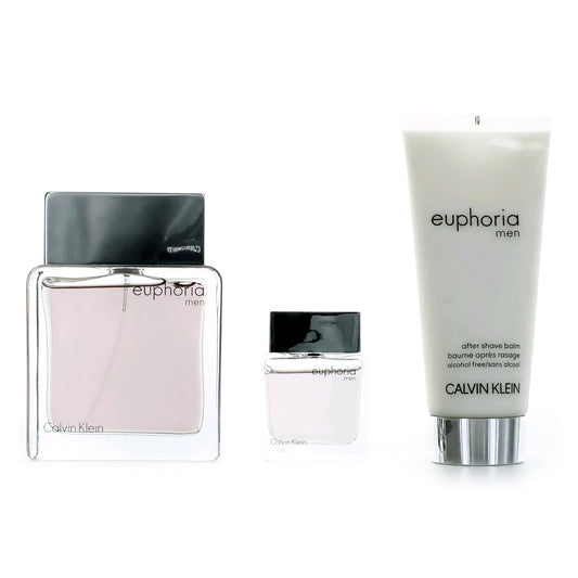 Euphoria by Calvin Klein, 3 Piece Gift Set for Men