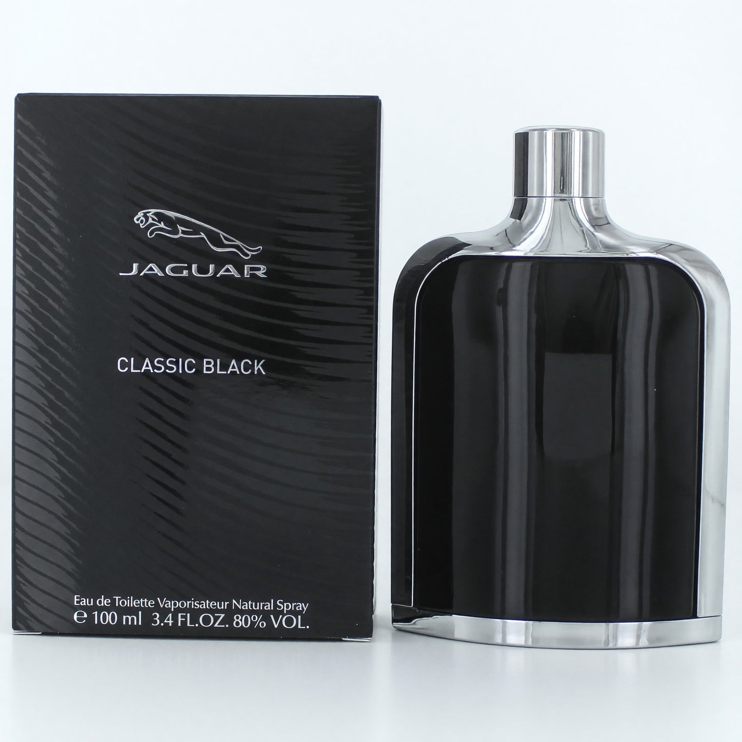 Jaguar Classic Black by Jaguar, 3.4 oz Eau De Toilette Spray for Men