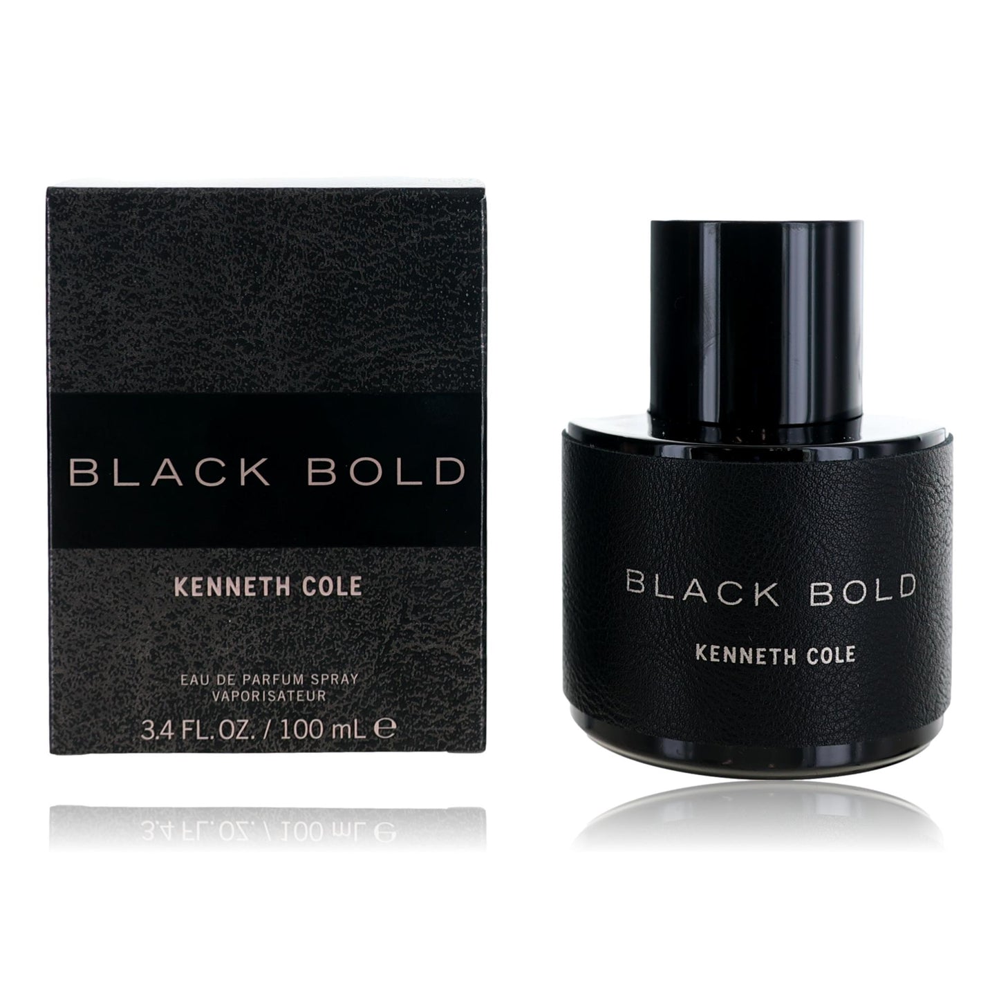 Kenneth Cole Black Bold by Kenneth Cole, 3.4 oz Eau De Parfum Spray for Men