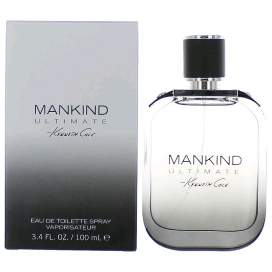 Mankind Ultimate by Kenneth Cole, 3.4 oz Eau De Toilette Spray for Men