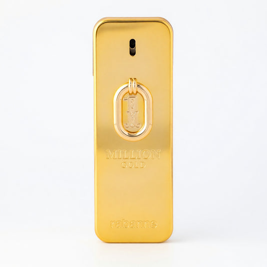1 Million Gold by Paco Rabanne, 3.4 oz Eau de Parfum Intense spray for Men, UNBOXED