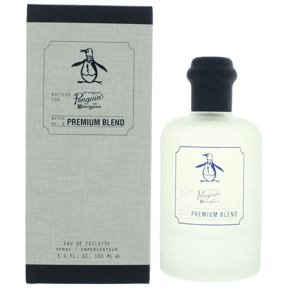 Original Penguin Premium Blend by Munsingwear, 3.4 oz Eau De Toilette Spray for Men