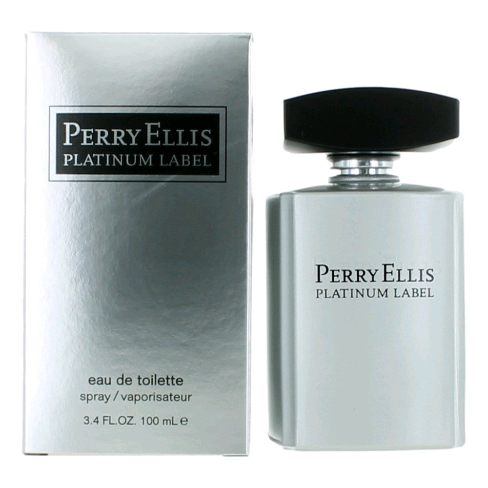 Perry Ellis Platinum Label by Perry Ellis, 3.4 oz Eau De Toilette Spray for men
