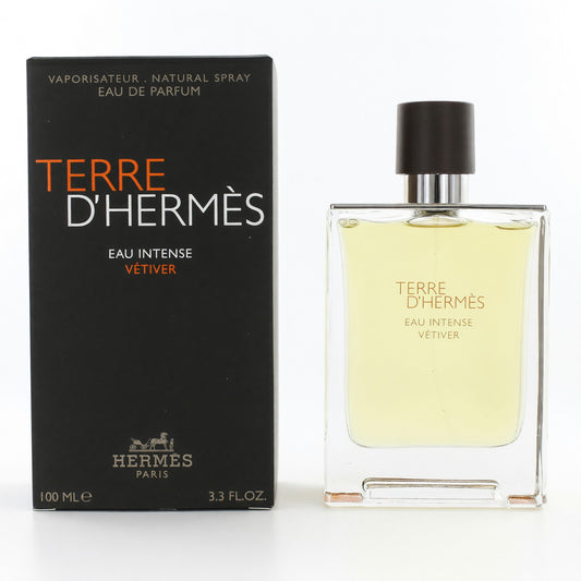Terre D'Hermes Eau Intense Vetiver by Hermes, 3.3 oz Eau De Parfum Spray for Men