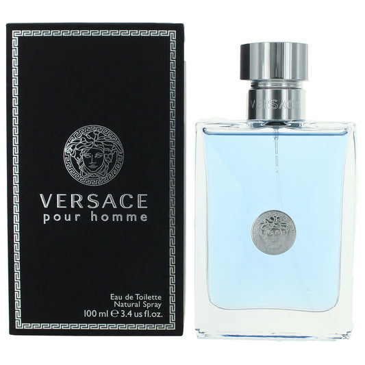 Versace Pour Homme by Versace, 3.4 oz Eau De Toilette Spray for Men