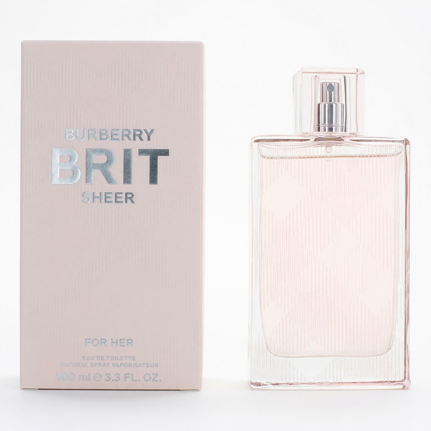 Brit Sheer by Burberry, 3.3 oz Eau De Toilette Spray for Women