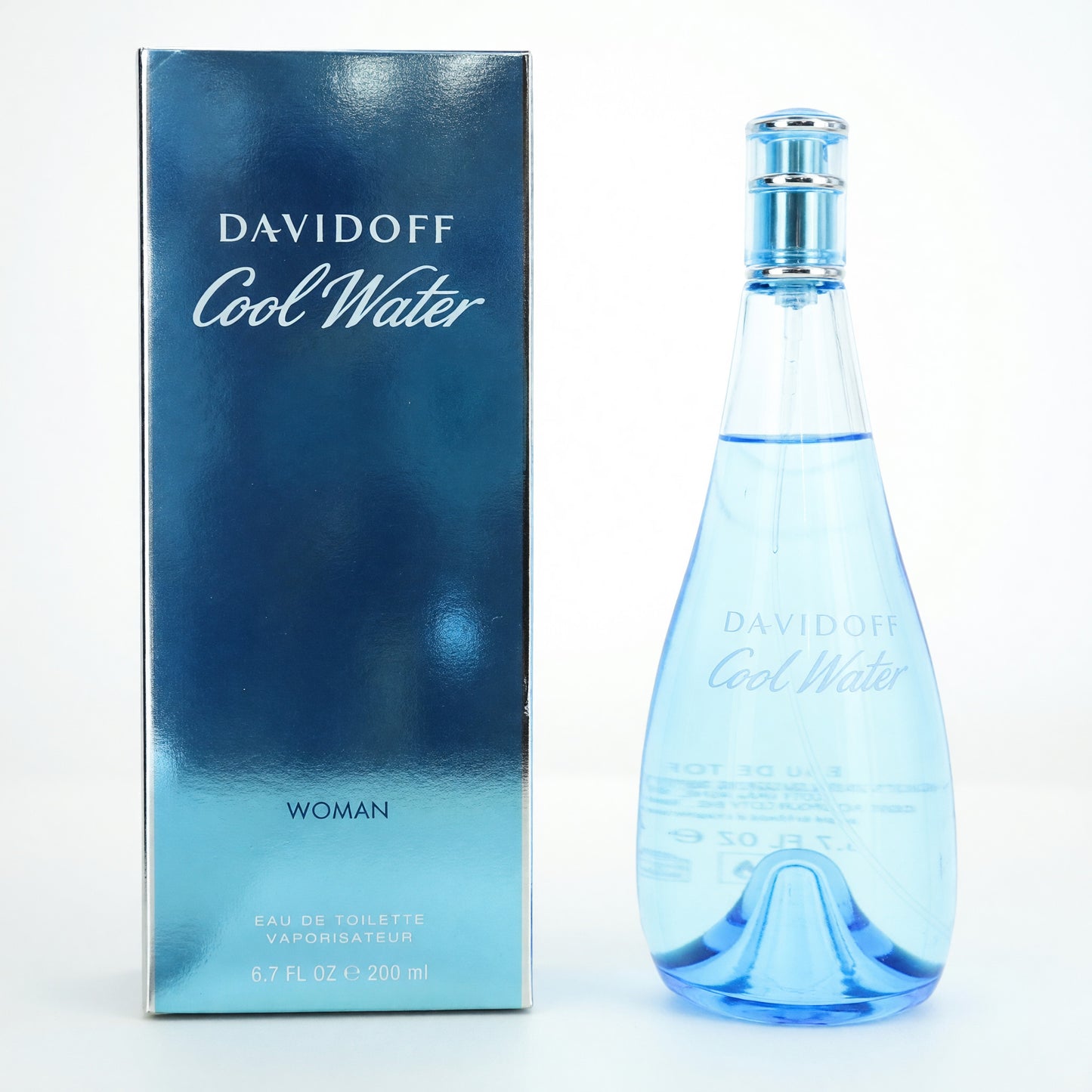 Cool Water by Davidoff, 6.7 oz Eau De Toilette Spray for Women