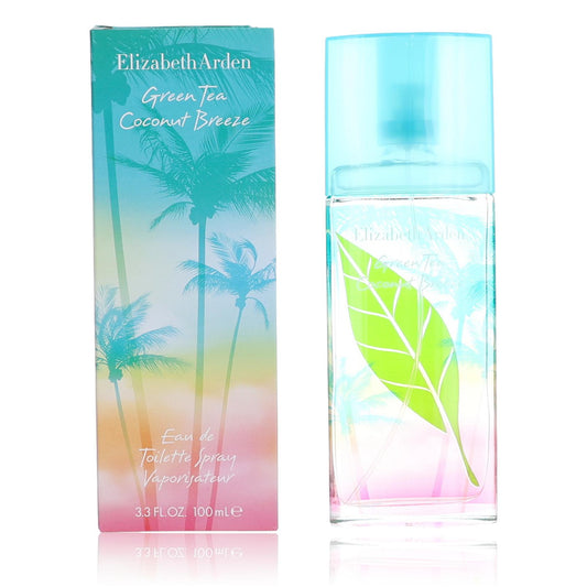 Green Tea Coconut Breeze by Elizabeth Arden, 3.3 oz Eau De Toilette spray for Women