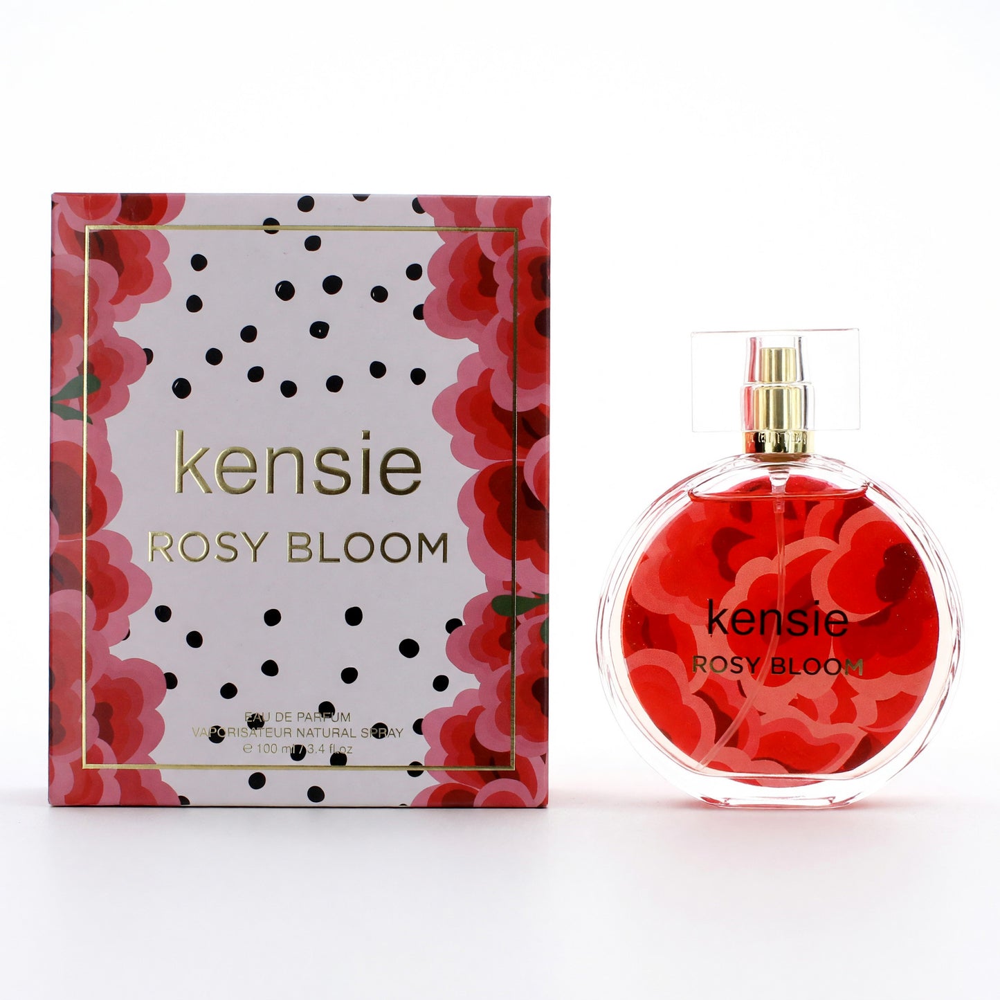 Kensie Rosy Bloom by Kensie, 3.4 oz Eau De Parfum Spray for Women