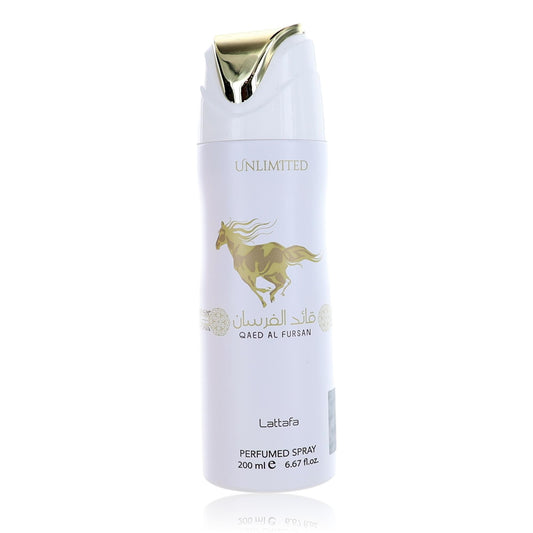 Qaed Al Fursan Unlimited by Lattafa, 6.7 oz Perfumed Deodorant Spray for Women