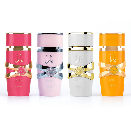 Yara Collection by Lattafa, 4 Piece Gift Set for Women