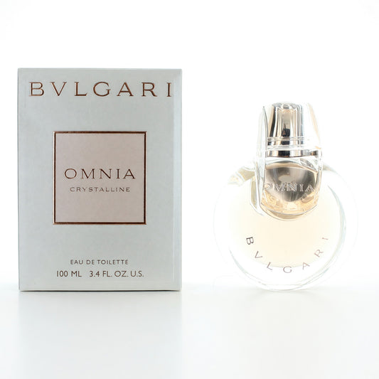 Omnia Crystalline by Bvlgari, 3.4 oz Eau De Toilette Spray for Women