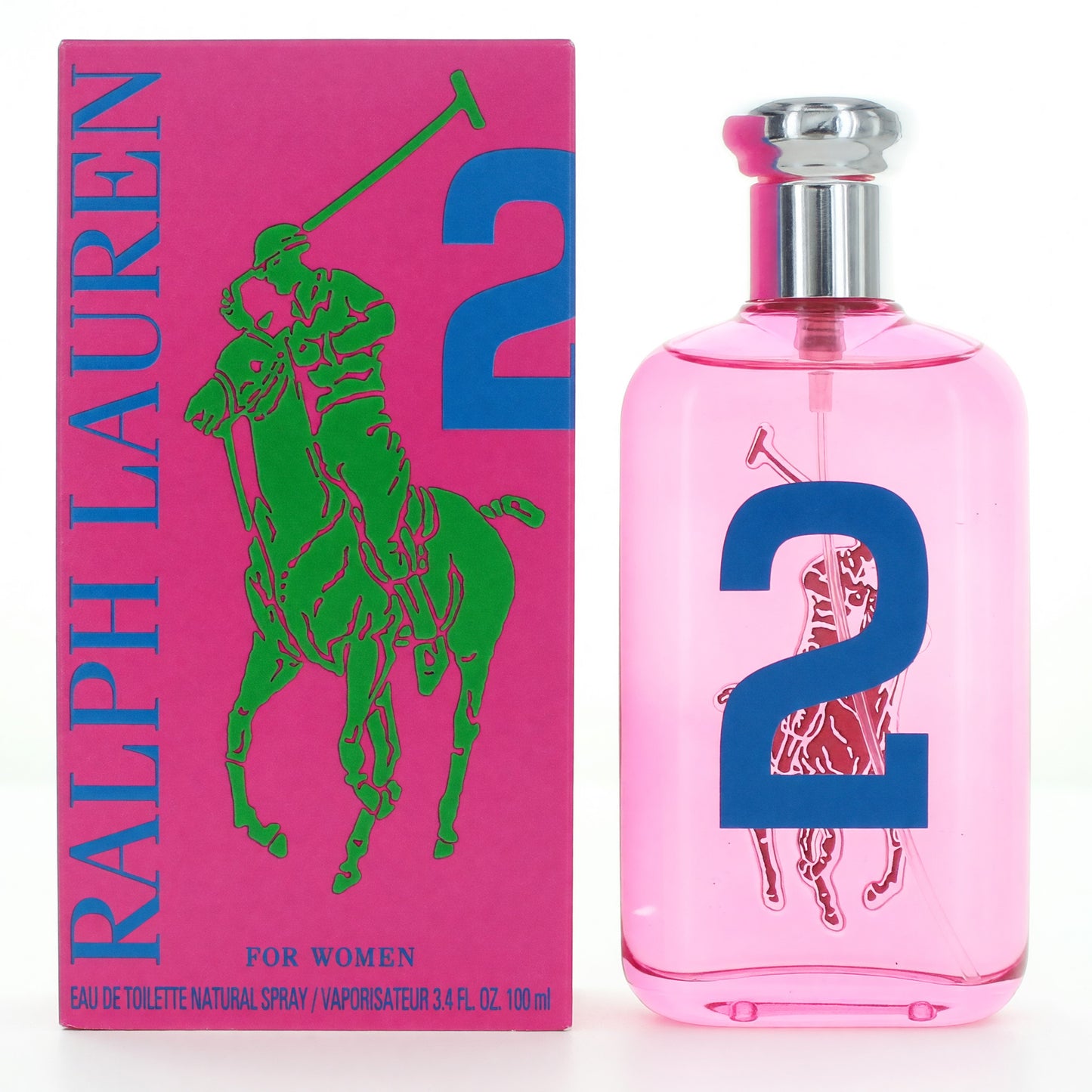 Polo Big Pony #2 by Ralph Lauren, 3.4 oz Eau De Toilette Spray for Women