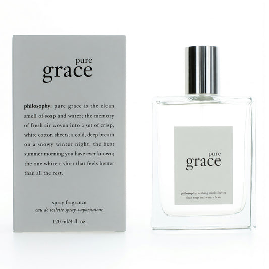 Pure Grace by Philosophy, 4 oz Eau De Toilette Spray for Women