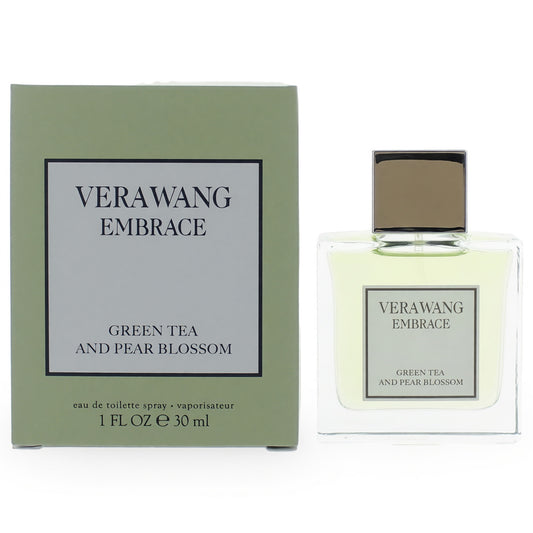 Vera Wang Embrace Green Tea and Pear Blossom by Vera Wang, 1 oz Eau De Toilette Spray for Women