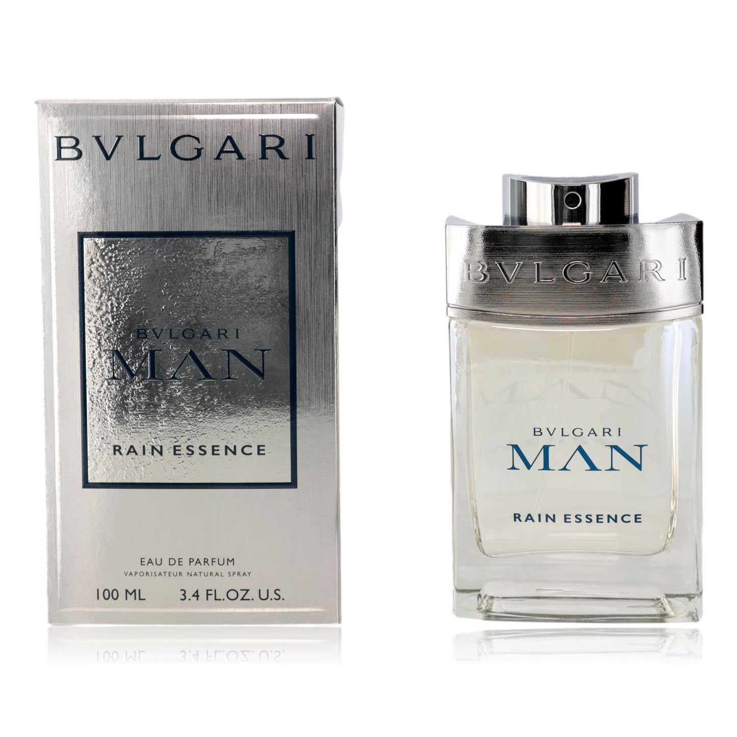 Bvlgari Man Rain Essence by Bvlgari, 3.4 oz Eau de Parfum Spray for Men