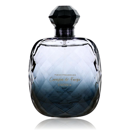 Corazon De Fuego Exotica by Fuego Fragancias, 3.4 oz Eau de Parfum Spray for Women UNBOXED