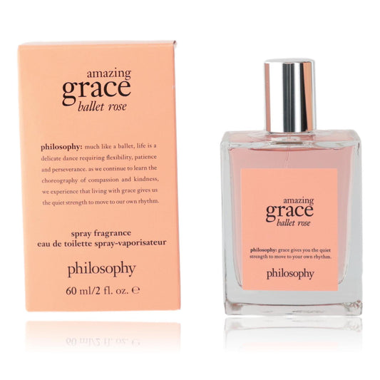 Amazing Grace Ballet Rose by Philosophy, 2 oz Eau de Toilette Spray for Women