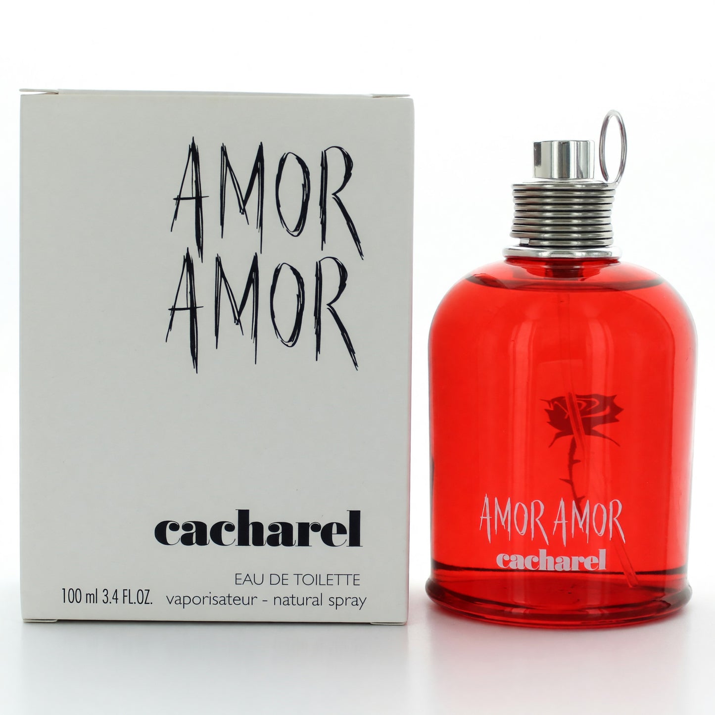 Amor Amor by Cacharel, 3.4 oz Eau De Toilette Spray for Women Tstr