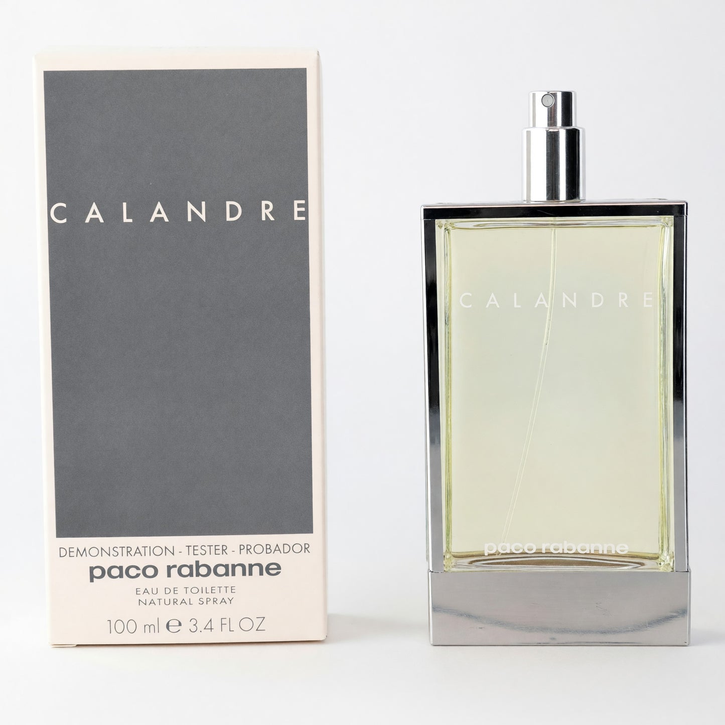 Calandre by Paco Rabanne, 3.4 oz Eau De Toilette Spray for Women TESTER