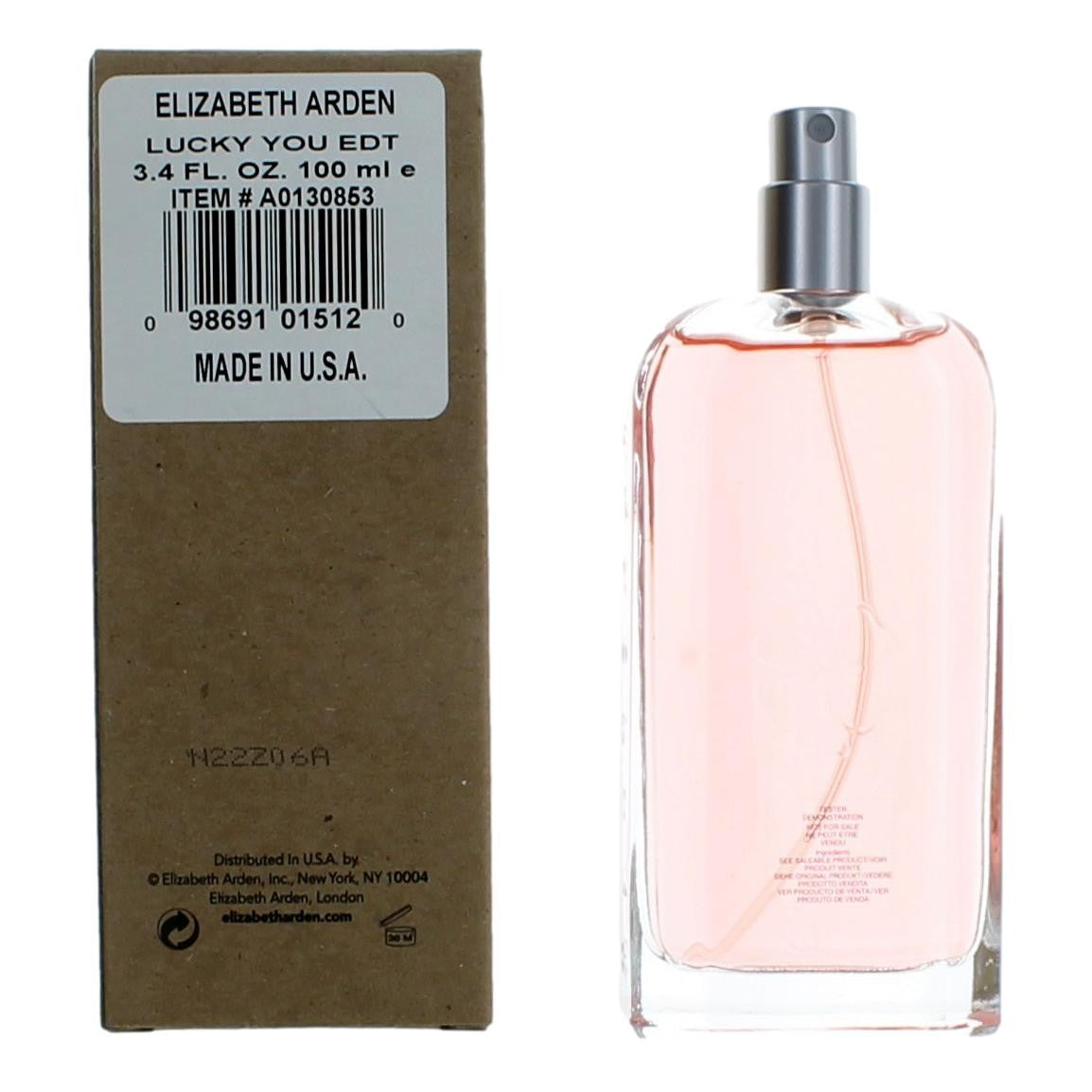 Lucky You by Lucky Brand, 3.4 oz Eau De Toilette Spray for Women Tester